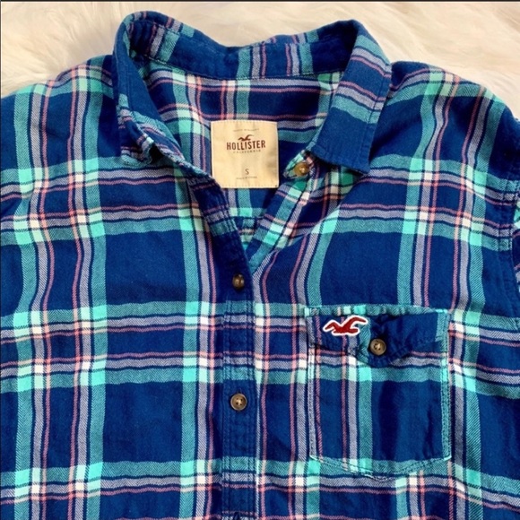 4/$25 Hollister | Plaid Button Down Shirt - Picture 3 of 6